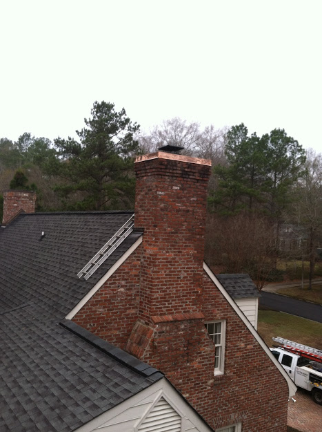 copper chimney cap